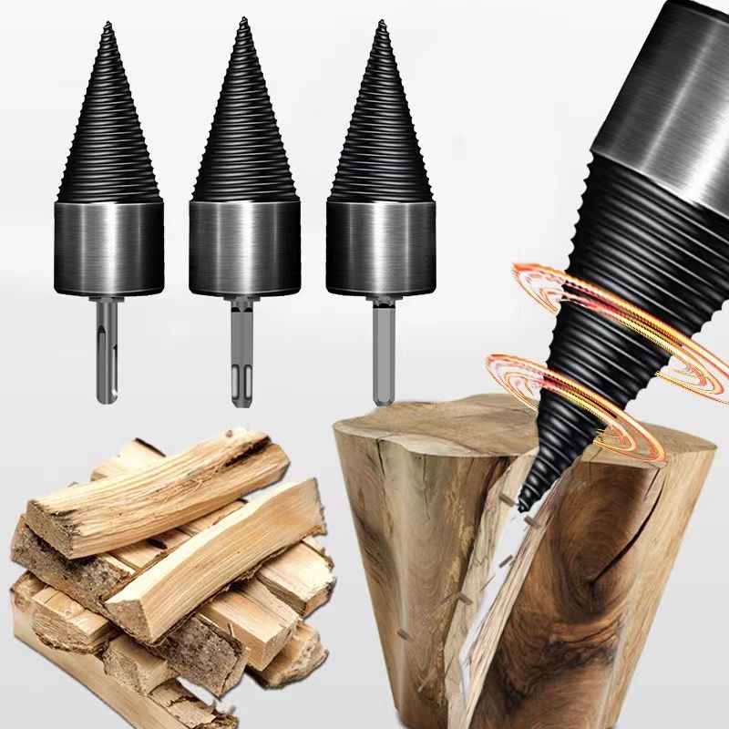 Log Splitter Electric - Broca para madera, divisor de leña,