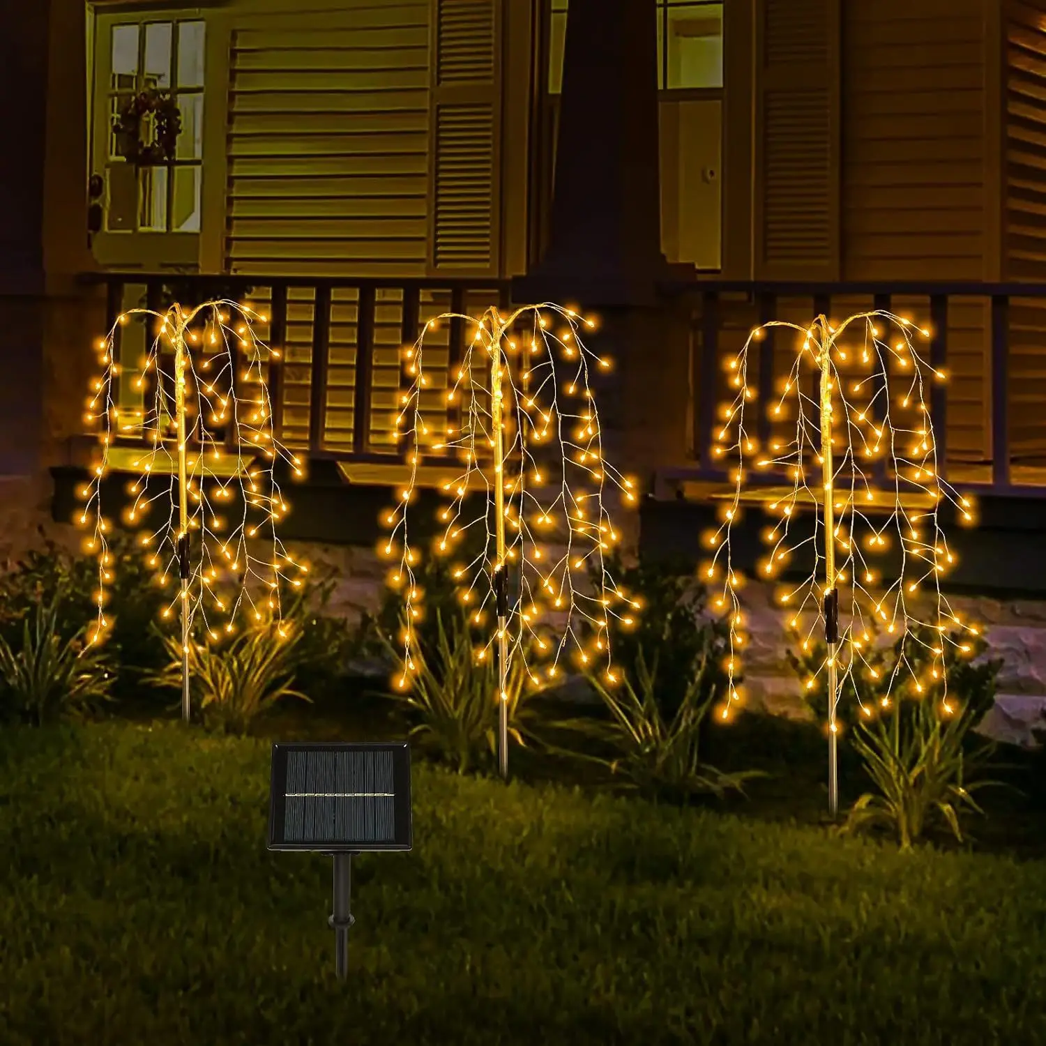 Outdoor Power Stake - Luz LED Solar 3D con Forma