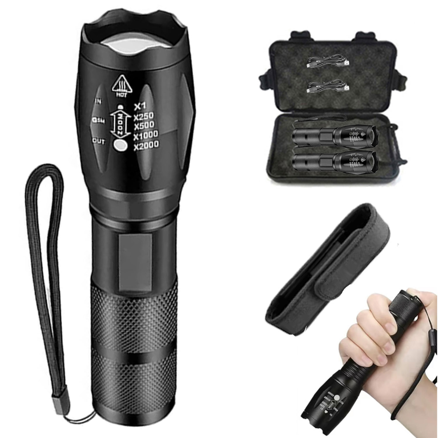 Outdoor Power Not Working - Potente linterna LED para exteriores, linterna