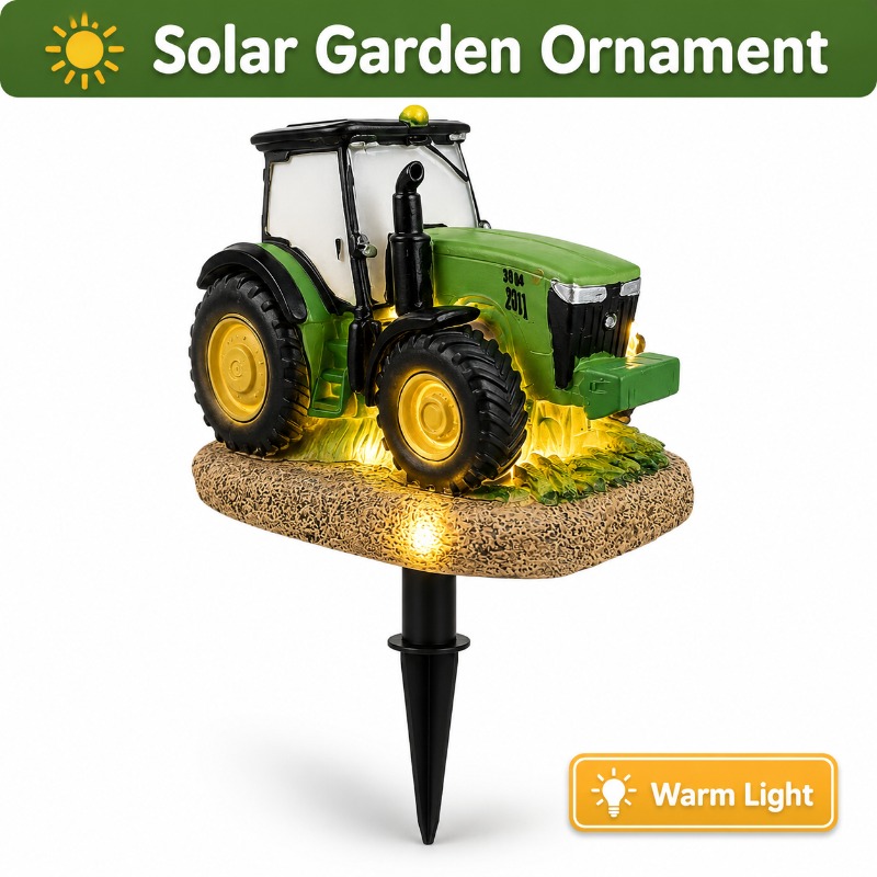 Outdoor Power Stake - Lámpara Solar para Jardín con Forma