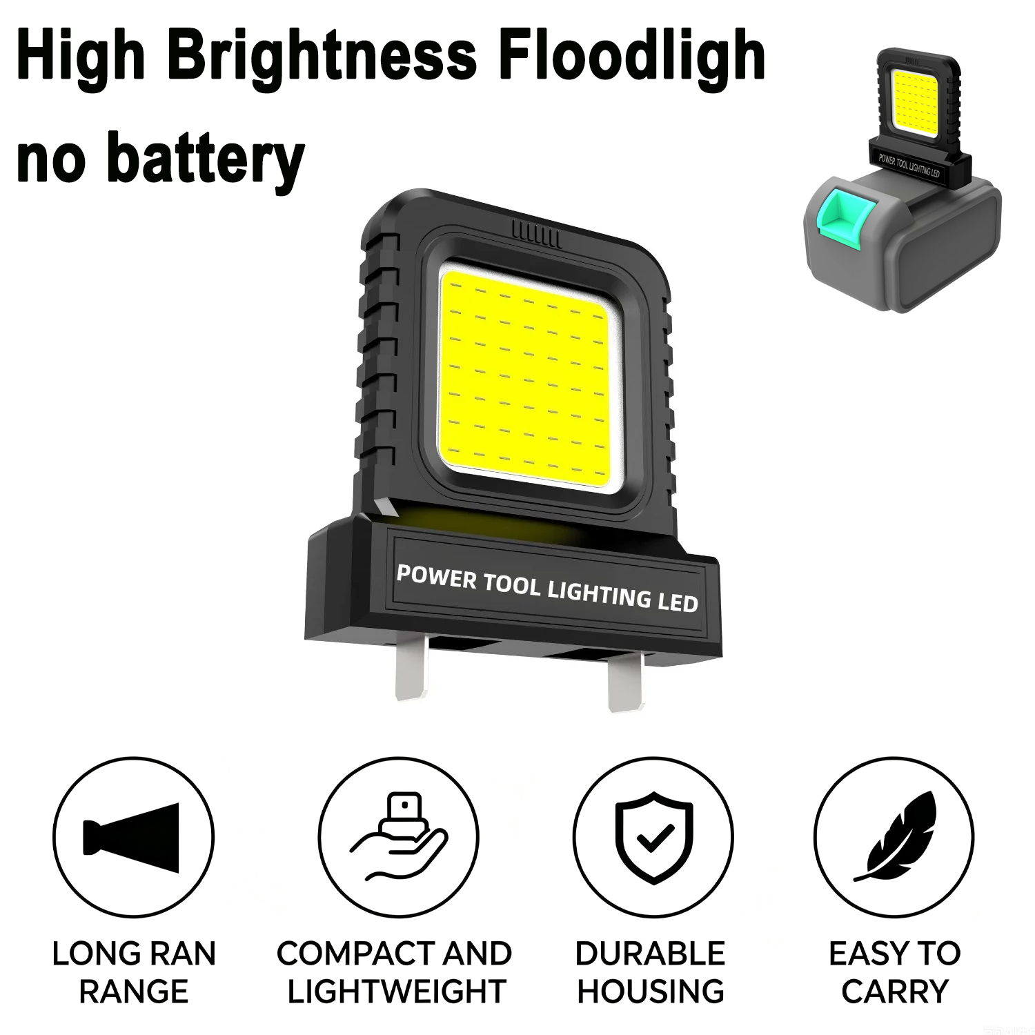 Outdoor Power Not Working - Lámpara LED de Emergencia a Batería