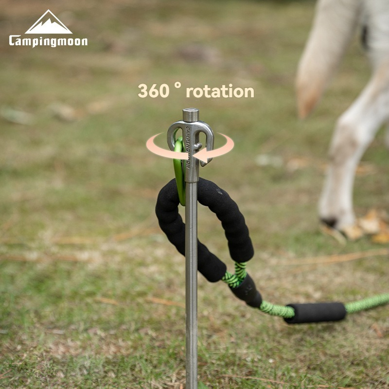CAMPINGMOON K45 Bold 420 pasad - Outdoor Power Stake reseña y precio