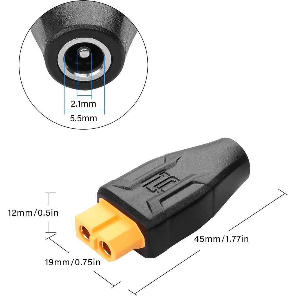 Adaptador 5525 7450 USB C a XT - Outdoor Power Adapter Usb C reseña y precio