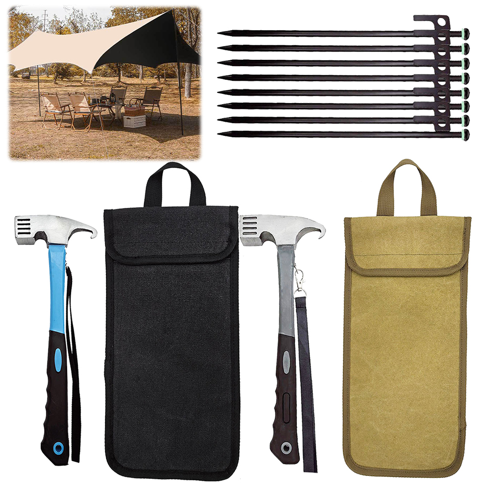 Juego de estacas y martillo pa - Outdoor Power Stake reseña y precio