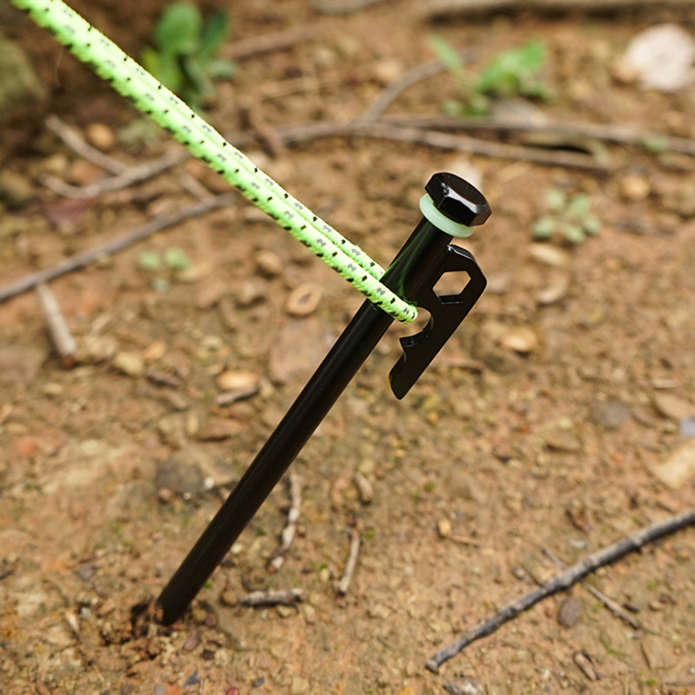 Juego de estacas y martillo pa - Outdoor Power Stake reseña y precio