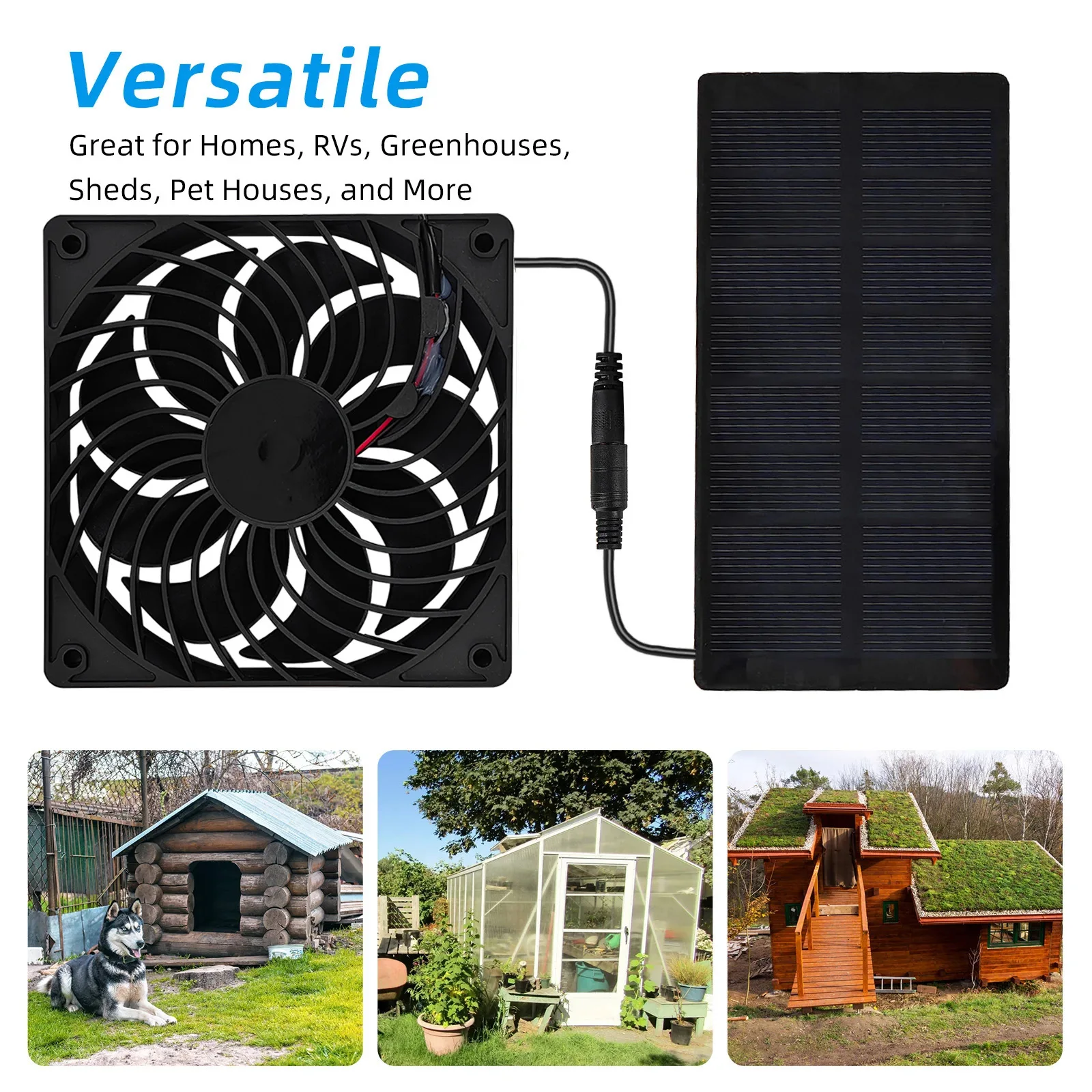 Ventilador de Extracción Solar - Outdoor Power Vent reseña y precio