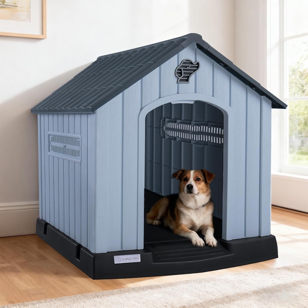 LEMBERI Casa grande de plástic - Outdoor Power Vent reseña y precio