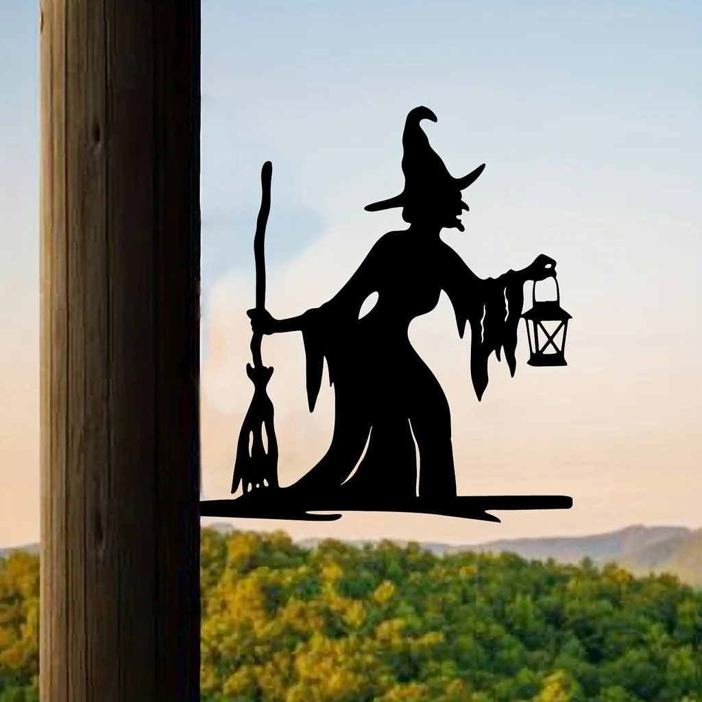 Linterna de bruja en rama, sil - Outdoor Power Stake reseña y precio