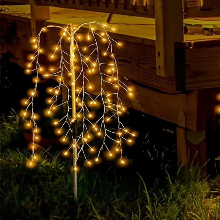Luz LED Solar 3D con Forma de  - Outdoor Power Stake reseña y precio