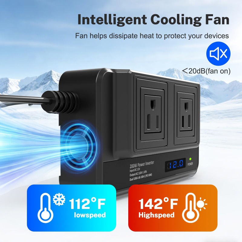 Inversor de corriente para coc - Outdoor Power Adapter Usb C reseña y precio