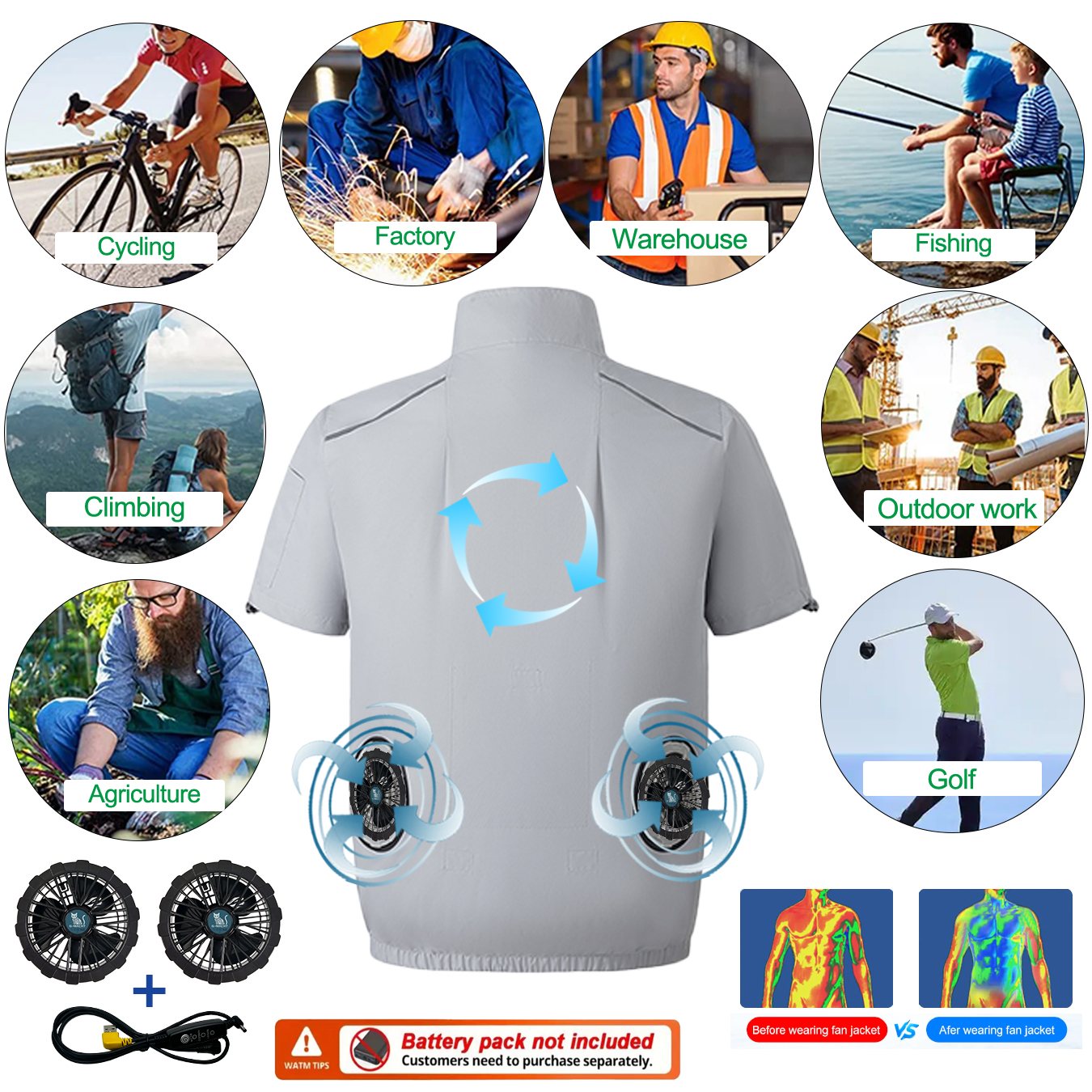 G-MACHT 2026 Nuevo Chaleco Ref - Outdoor Power Not Working reseña y precio