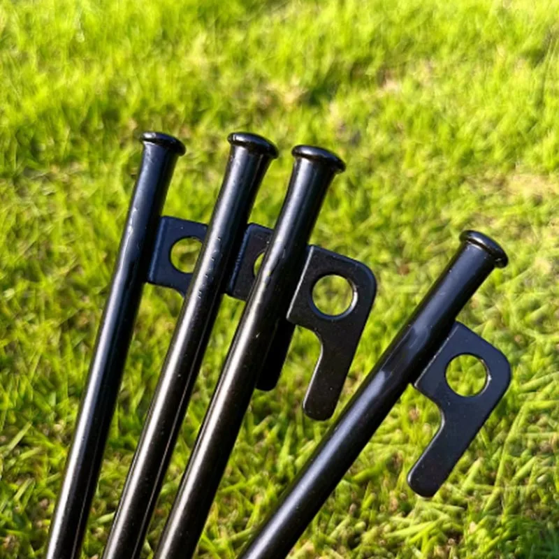 4 piezas de estacas de acero d - Outdoor Power Stake reseña y precio