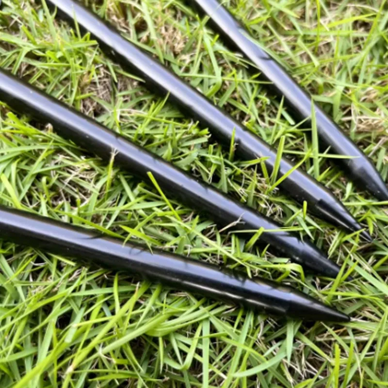 4 piezas de estacas de acero d - Outdoor Power Stake reseña y precio