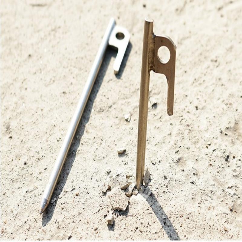 4 piezas de estacas de acero d - Outdoor Power Stake reseña y precio