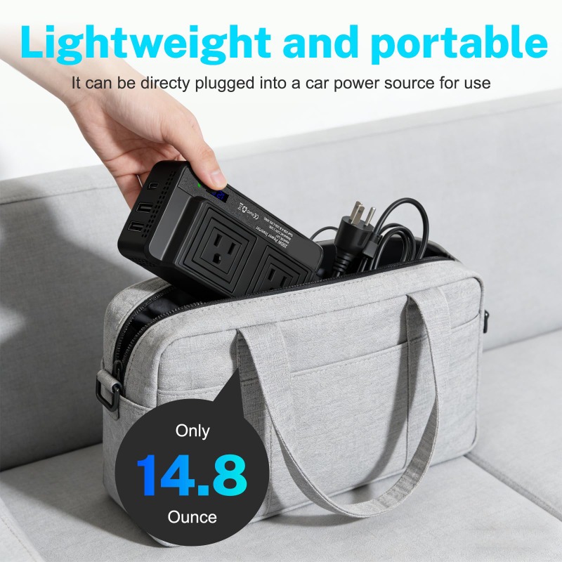 Inversor de Corriente para Aut - Outdoor Power Adapter Usb C reseña y precio