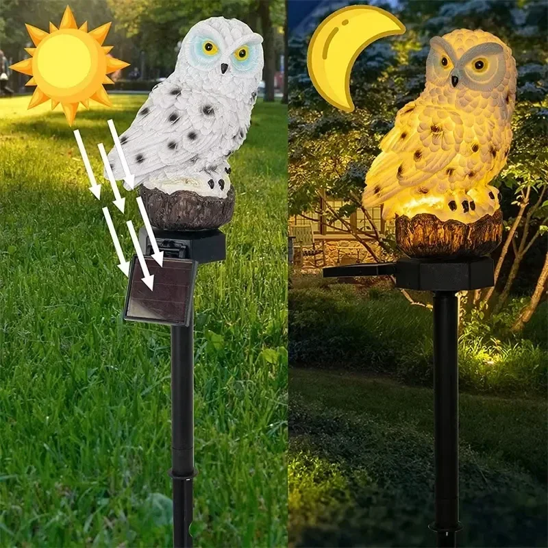 Lámpara Solar LED para Jardín, - Outdoor Power Stake reseña y precio