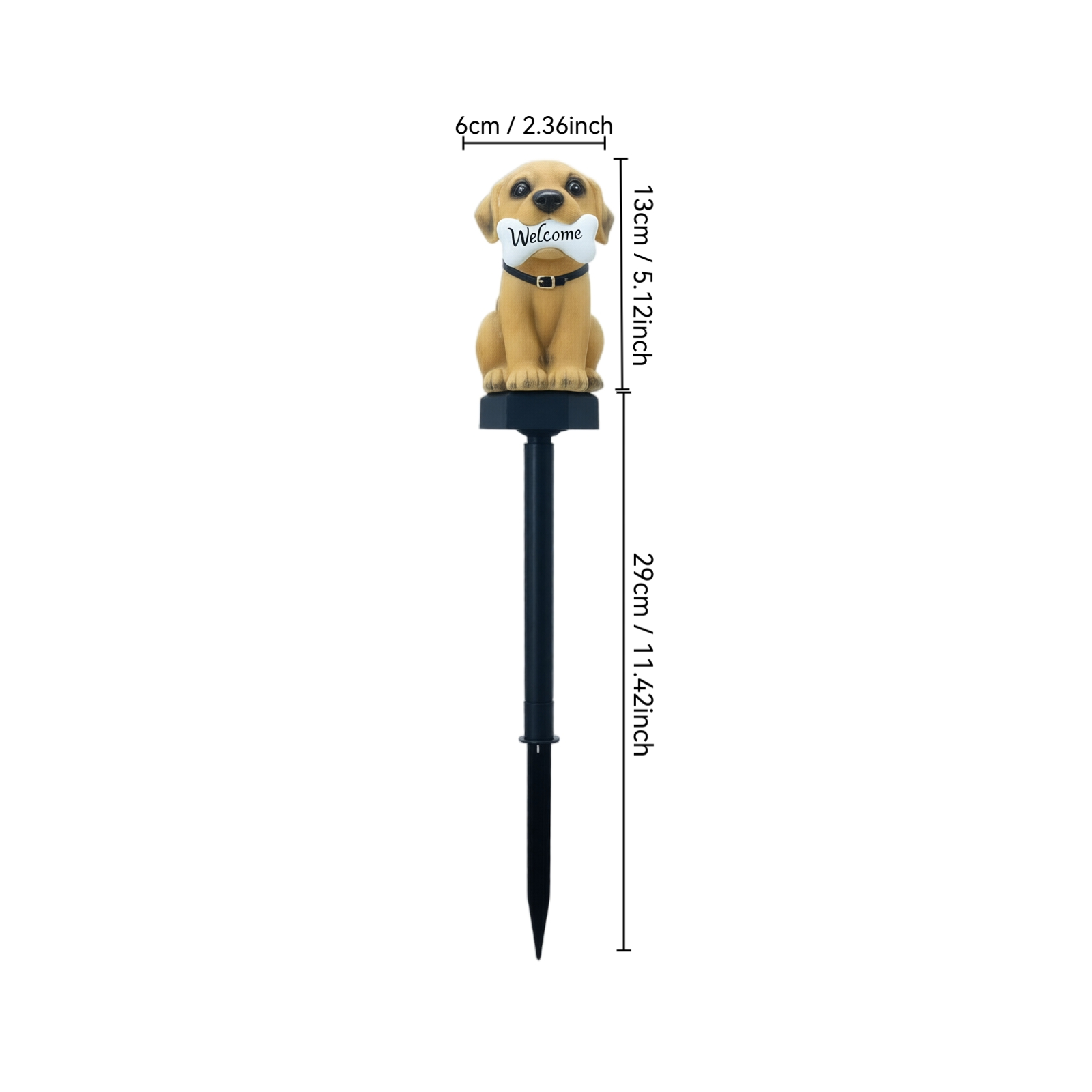 Lámpara Solar con Diseño de Ca - Outdoor Power Stake reseña y precio