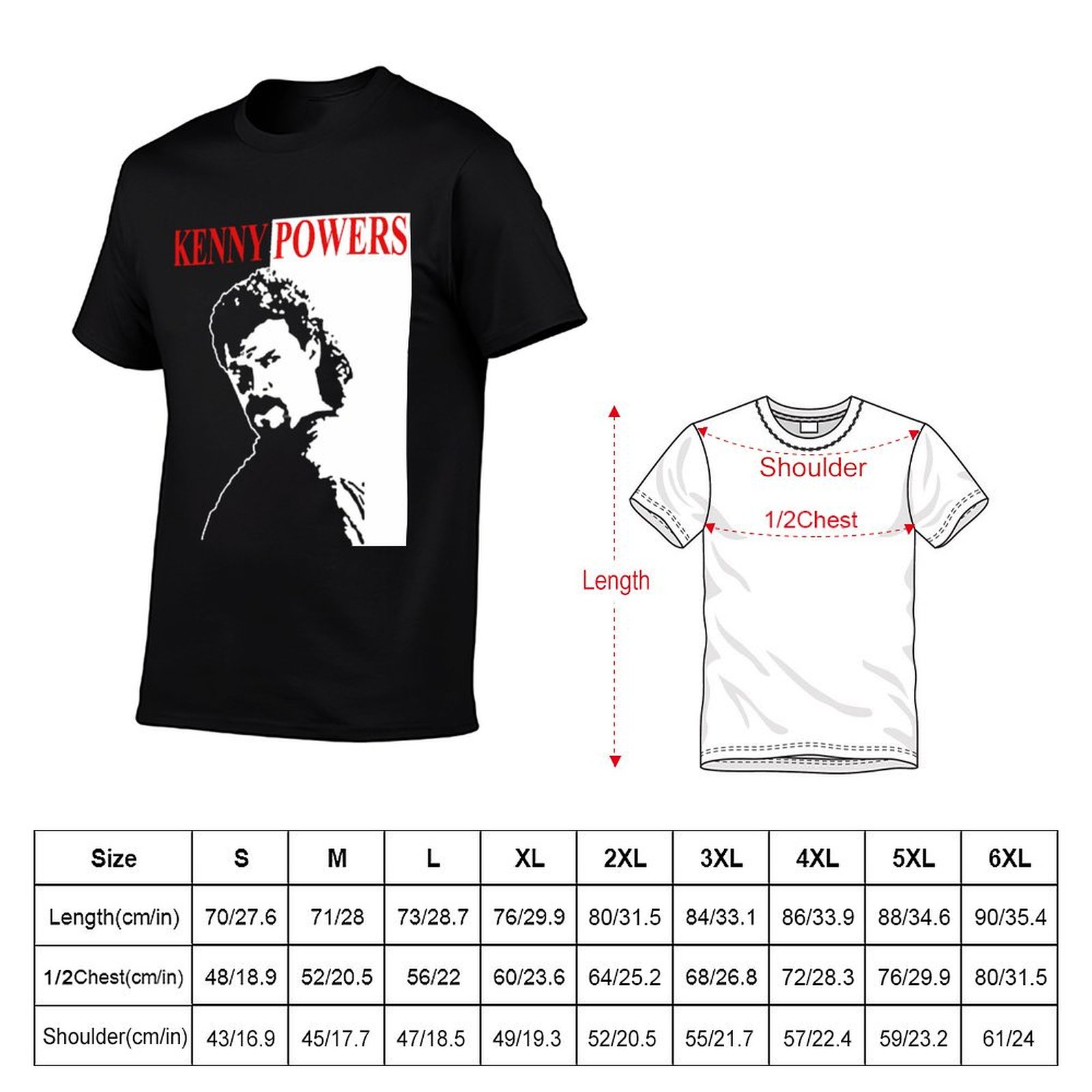 Camiseta Kenny Powers para tra - Outdoor Power Not Working reseña y precio