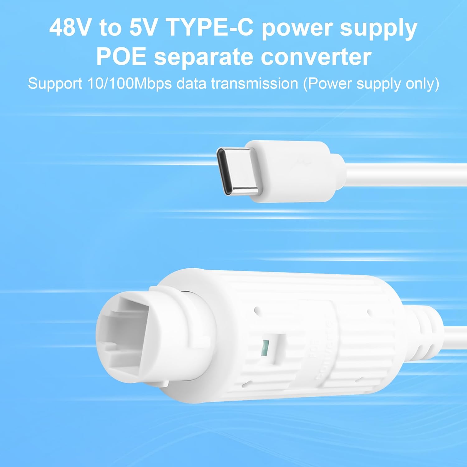 Convertidor de Energía POE a U - Outdoor Power Adapter Usb C reseña y precio