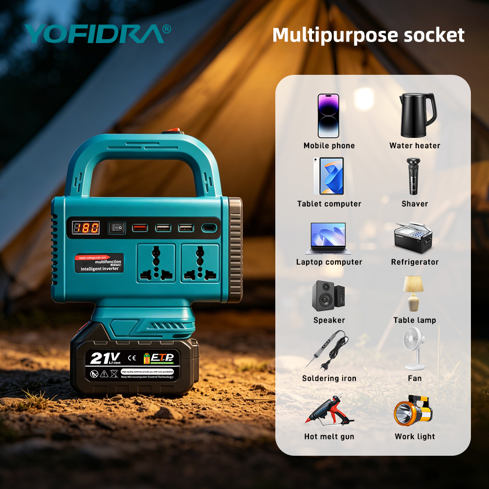 Inversor de corriente portátil - Outdoor Power Adapter Usb C reseña y precio