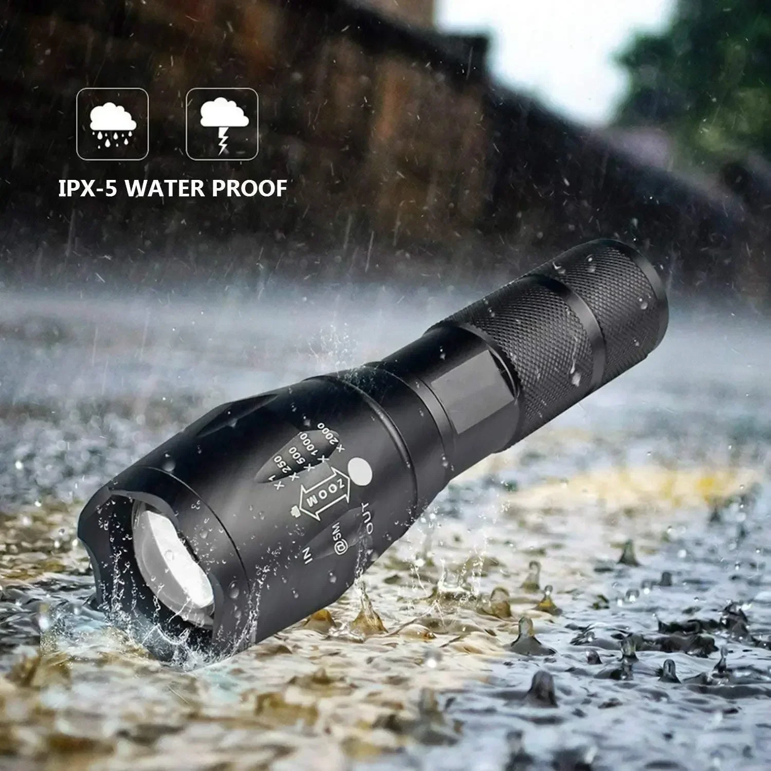 Potente linterna LED para exte - Outdoor Power Not Working reseña y precio