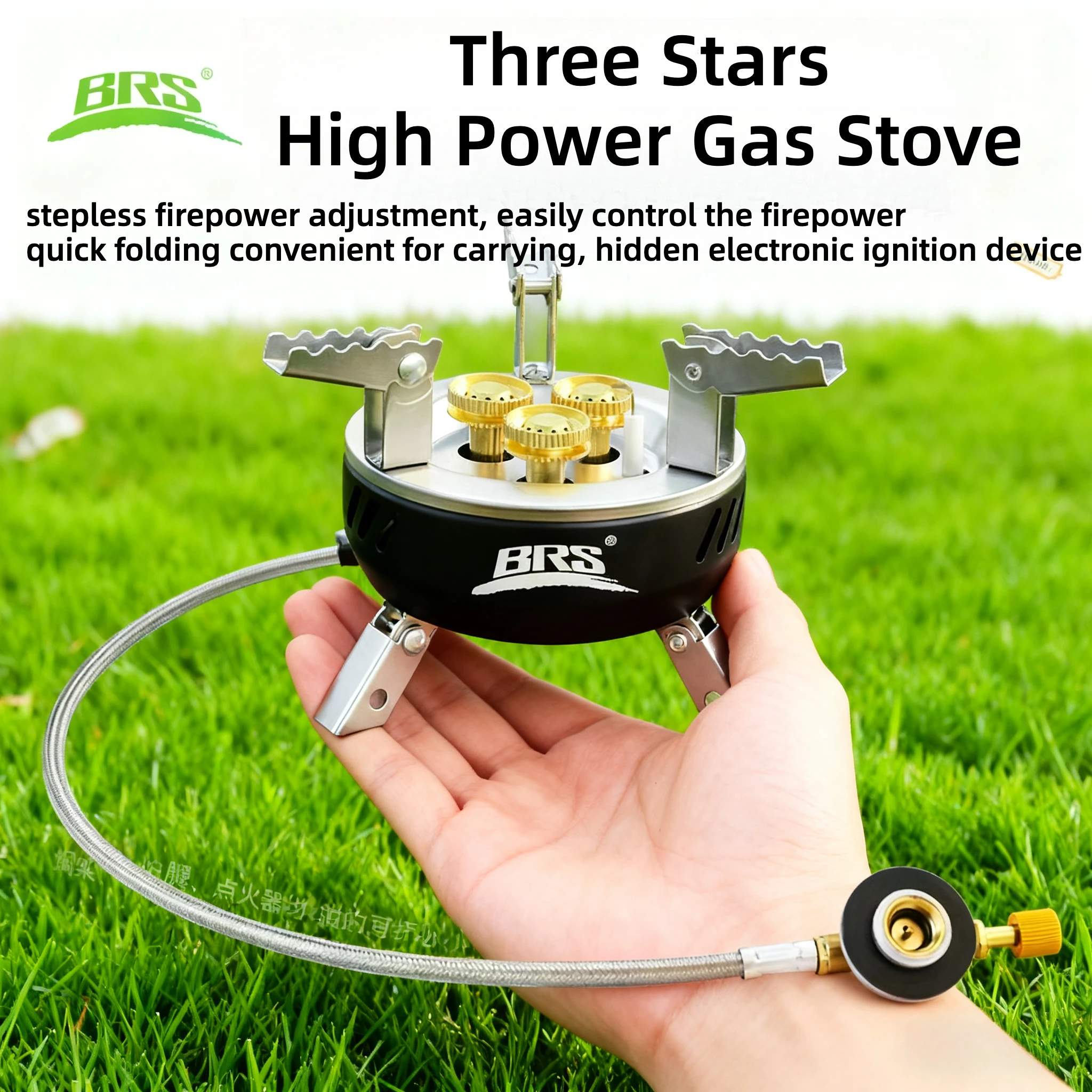 Estufa de Gas para Camping BRS - Outdoor Power 'Hose' reseña y precio