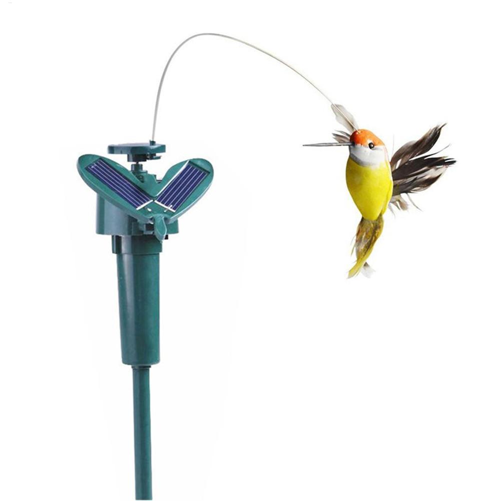 Pájaro giratorio Solar, divert - Outdoor Power Stake reseña y precio